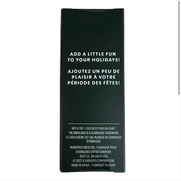 Starbucks Cold Cup Keychain Ornament Pink Sangria Holiday Christmas 2022 - Picture 2 of 2